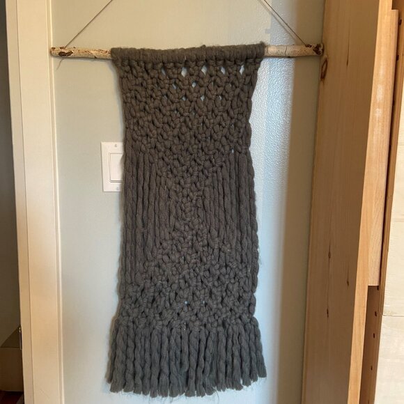 Handmade Crochet Hanging Tapesty - Picture 1 of 5